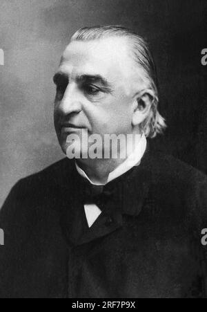 Ritratto di Jean Martin Charcot (1825-1893), medecin, fondateur de la neurologie moderne par Nadar - Foto Stock