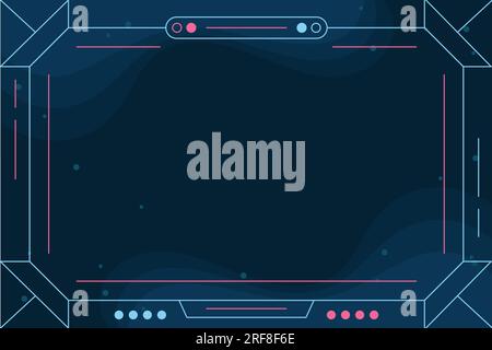 Moderno e futuristico modello di design di sfondo dell'universo. Illustrazione vettoriale Illustrazione Vettoriale