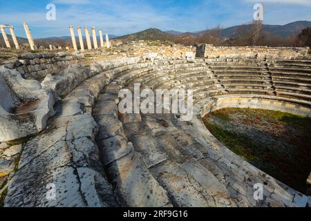 Odeon - teatro nell'antica città di Efeso. Turchia Foto Stock