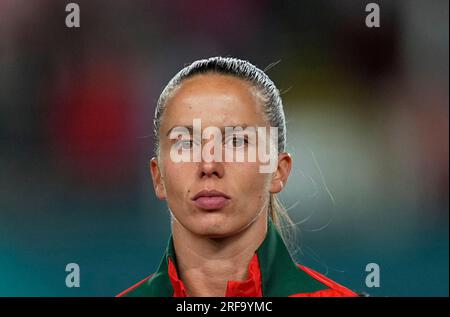 1 agosto 2023: Pinto Tatiana (Portogallo) controlla la palla durante una partita, a, . Kim Price/CSM Foto Stock