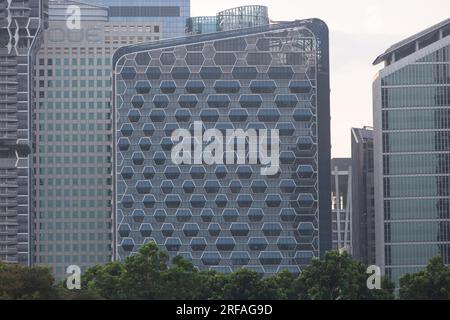 Architecture of Downtown Gallery by OUE. Foto Stock