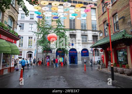 Chinatown a Londra, Regno Unito Foto Stock