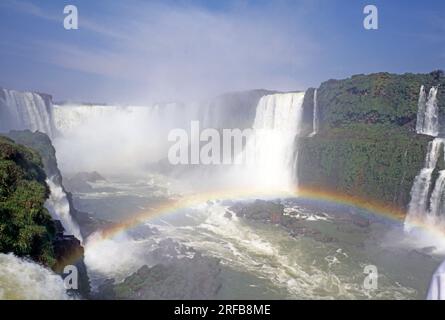 Argentina. Cascate di Iguassù. Foto Stock