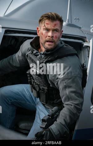 EXTRACTION 2 (2023) CHRIS HEMSWORTH SAM HARGRAVE (DIR) NETFLIX/MOVIESTORE COLLECTION Foto Stock