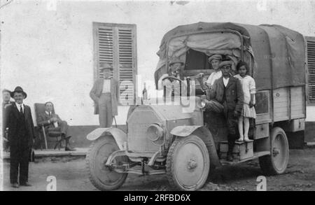 Autocarro Fiat 15 ter (anni 10) Foto Stock