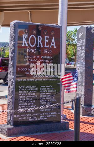 Colorado Welcome Center a Trinidad, Colorado. Foto Stock