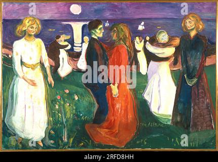 The Dance of Life 1925 di Edvard Munch Foto Stock