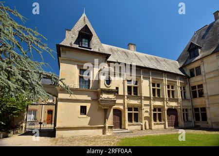 Francia, Marne, Reims, Museum-Hotel le Vergeur, museo privato in un edificio del XIII secolo Foto Stock