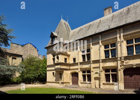 Francia, Marne, Reims, Museum-Hotel le Vergeur, museo privato in un edificio del XIII secolo Foto Stock