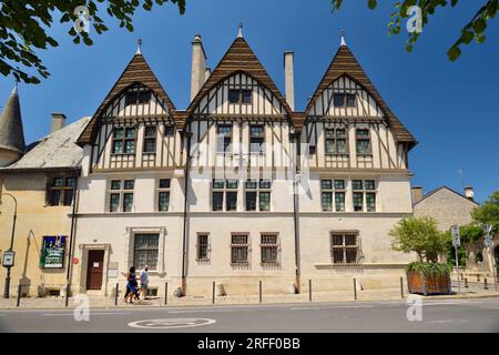 Francia, Marne, Reims, Museum-Hotel le Vergeur, museo privato in un edificio del XIII secolo Foto Stock