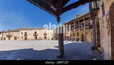 Spagna, Castiglia e Leon, Pedraza, Plaza Mayor Foto Stock