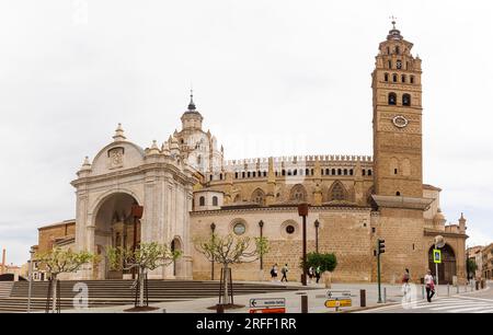 Spagna, Aragona, Tarazona, Nuestra Senora de la Huerta Foto Stock