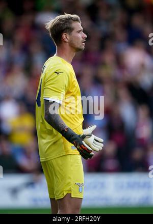 Il portiere laziale Ivan Provedel durante la partita amichevole pre-stagionale presso lo Stadio Poundland Bescot di Walsall. Data foto: Giovedì 3 agosto 2023. Foto Stock