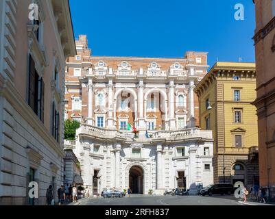 Roma, Lazio, Italia, il Dipartimento per le politiche familiari (DIPOFAM) è la Presidenza del Consiglio dei Ministri di Roma. Foto Stock