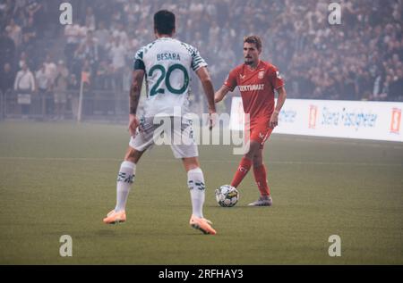 Stoccolma, Svezia. 08 03 2023. Europa Conference League: FC twente vince ai tempi supplementari. Daniel Bengtsson / Alamy News Foto Stock