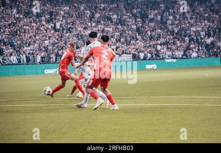 Stoccolma, Svezia. 08 03 2023. Europa Conference League: FC twente vince ai tempi supplementari. Daniel Bengtsson / Alamy News Foto Stock