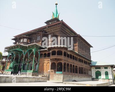 Khanqah-e-Moula / Moschea Masjid Shah Hamadan, Srinagar, India Foto Stock