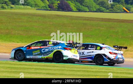 Thruxton BTCC domenica 4 giugno 2023 Foto Stock