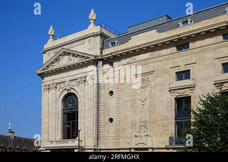 Francia, regione Hauts-de-France, dipartimento del Nord, Lille, Vieux Lille, Place du Théâtre, opera lirica Foto Stock