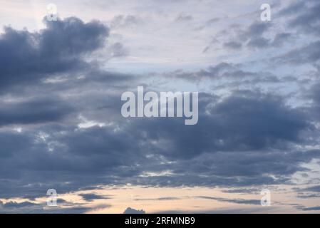 Una formazione di nubi Foto Stock