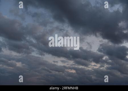 Una formazione di nubi Foto Stock