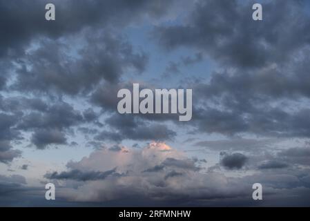 Una formazione di nubi Foto Stock