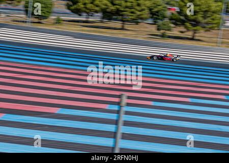 Campionato Italiano F4 sul circuito Paul Ricard , Castellet, FRANCIA, 22/07/2023 Florent 'MrCrash' B.. Foto Stock