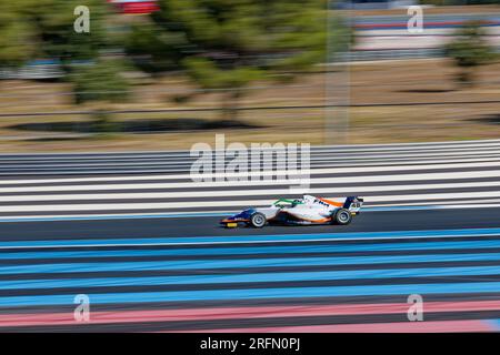 Campionato Italiano F4 sul circuito Paul Ricard , Castellet, FRANCIA, 22/07/2023 Florent 'MrCrash' B.. Foto Stock