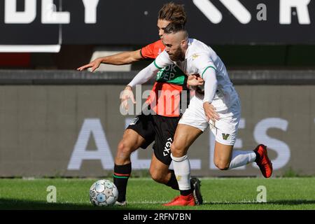 Nijmegen, Paesi Bassi. 4 agosto 2023. NIJMEGEN, PAESI BASSI - 4 AGOSTO: Durante la partita amichevole pre-stagionale tra NEC Nijmegen e Venezia FC allo Stadion De Goffert il 4 agosto 2023 a Nijmegen, Paesi Bassi (foto di Broer van den Boom/Orange Pictures) credito: Orange Pics BV/Alamy Live News Foto Stock