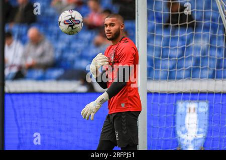 Sheffield, Regno Unito. 4 agosto 2023. Il portiere del Southampton Gavin Bazunu (31) durante la partita Sheffield Wednesday FC vs Southampton FC EFL Championship all'Hillsborough Stadium, Sheffield, Regno Unito il 4 agosto 2023 Credit: Every Second Media/Alamy Live News Foto Stock