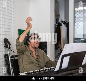 BRUNO DE STABENRATH E IL SUO NUOVO LIBRO Foto Stock