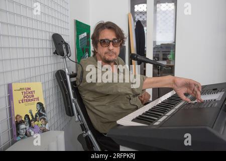 BRUNO DE STABENRATH E IL SUO NUOVO LIBRO Foto Stock