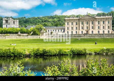 Riflessione sul fiume Raymond Boswell Foto Stock