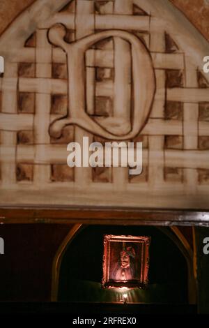 LA STORIA DI DRACULA IN TRANSILVANIA ROMANIA Foto Stock