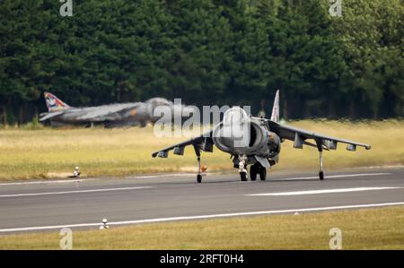 Marina spagnola McDonnell Douglas AV-8B Harrier II al Royal International Air Tattoo 2023 Foto Stock