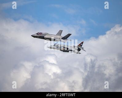 Lockheed Martin RN/RAF f-35B Lightning II al Royal International Air Tattoo 2023 Foto Stock