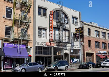 Los Angeles, California, USA. 5 settembre 2015. Chop Suey sign on Storefront on 1st Street in Little Tokyo, nel centro di Los Angeles. (Immagine di credito: © Ian L. Sitren/ZUMA Press Wire) SOLO USO EDITORIALE! Non per USO commerciale! Foto Stock