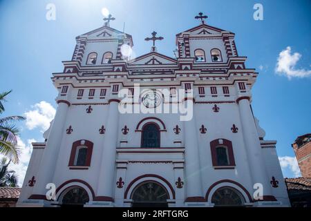 COLOMBI A MEDELLIN 05-08-2023,Guatapé es un municipio de Colombia, localizado en la subregión Oriente del departamento de Ant Foto Stock