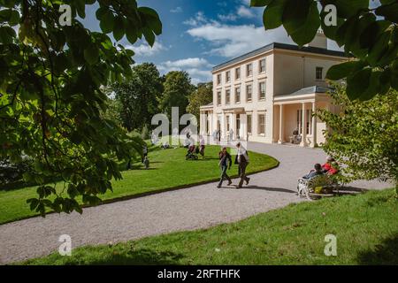 Agatha Christie's Greenway House nel Devon Foto Stock