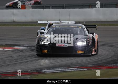 NUERBURGRING, Germania. , . DTM, German Touring car Masters al Nürburgring, #83, Patric NIEDERHAUSER, SWISS, Tresor Orange 1 Team, AUDI R8 LMS GTR3 Evo II, durante la gara di sabato 5. Agosto. Immagine, foto e copyright a pagamento © Gerard SERSTEVENS/ATP Images (SERSTEVENS Gerard/ATP/SPP) credito: SPP Sport Press Photo. /Alamy Live News Foto Stock