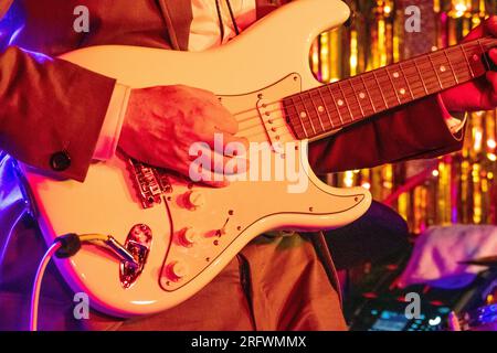 Legends of Country che si esibisce al MOTH Club Hackney di Londra, Regno Unito Foto Stock