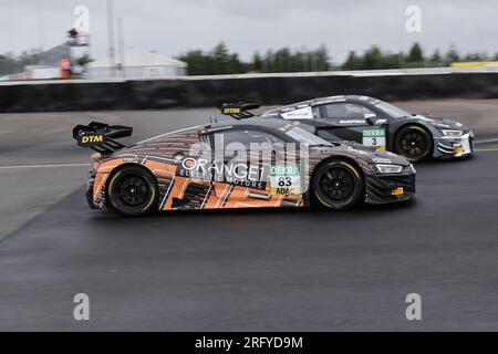 NUERBURGRING, Germania. , . DTM, German Touring car Masters al Nuerburgring, #83, Patric NIEDERHAUSER, SWISS, Tresor Orange 1 Team, AUDI R8 LMS GTR3 Evo II, durante la gara di sabato 6. Agosto. Immagine, foto e copyright a pagamento © Gerard SERSTEVENS/ATP Images (SERSTEVENS Gerard/ATP/SPP) credito: SPP Sport Press Photo. /Alamy Live News Foto Stock