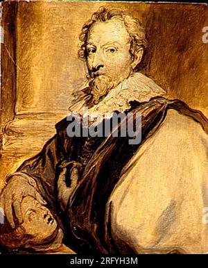 Ritratto del pittore Hendrik van Balen tra il 1627 circa e il 1632 circa di Anthony van Dyck Foto Stock