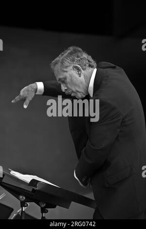 La prossima generazione di Jazz Orchestra diretta da Paolo CANTOS ALL'59TH MONTEREY JAZZ FESTIVAL - California Foto Stock