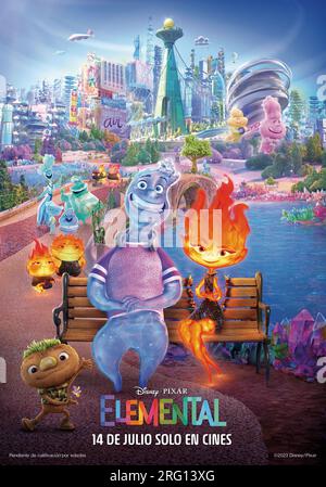 ELEMENTAL (2023), diretto da PETER SOHN. Credit: Pixar Animation Studios / Walt Disney Pictures / Album Foto Stock