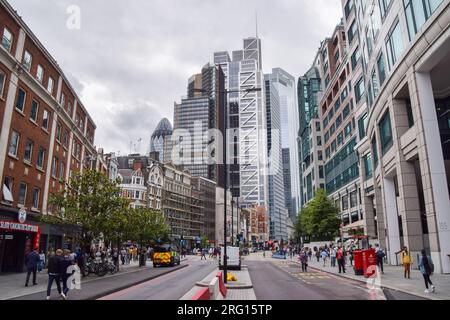 Londra, Regno Unito. 28 luglio 2023. Bishopsgate, City of London. Foto Stock