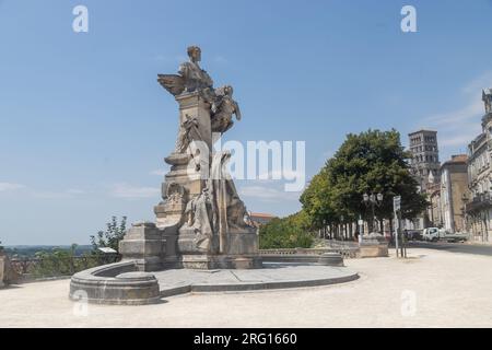 Statua Carnot Angoulême Foto Stock