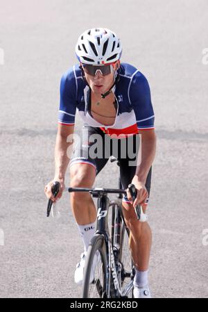 Valentin Madouas Groupama FDJ campione francese al Courchevel tour de france 2023 Foto Stock