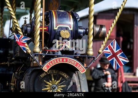 Il piccolo Gigante. 47th Annual Gloucestershire Vintage and Country Extravaganza, South Cerney Airfiled, Cirencester. REGNO UNITO Foto Stock