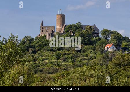Castello di Gleiberg a Wettenberg Krofdorf-Gleiberg, Assia, Germania, Europa Foto Stock